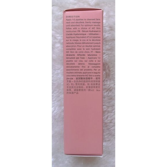 NIB MZ Skin Hyaluronic Acid Hydrating Serum, Size 30 ml - Picture 10 of 14